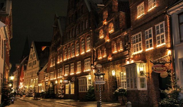 Giebel im Licht, &copy; L&uuml;neburg Marketing GmbH