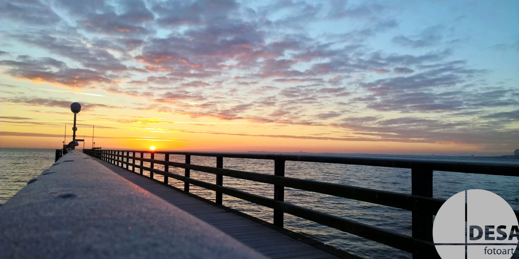 Seebr&uuml;cke Haffkrug, &copy; Detlev Sarau / DESAfotoart