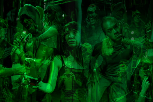 Performance Parcours mit Raja Feather Kelly &ndash; Hamburger Kunstmeile und Internationales Sommerfestival, &copy; DOOMERS &ndash; Raja&nbsp;Feather Kelly | the feath3r theory, Foto: Tiffany Hagler-Geard & the feath3r theory