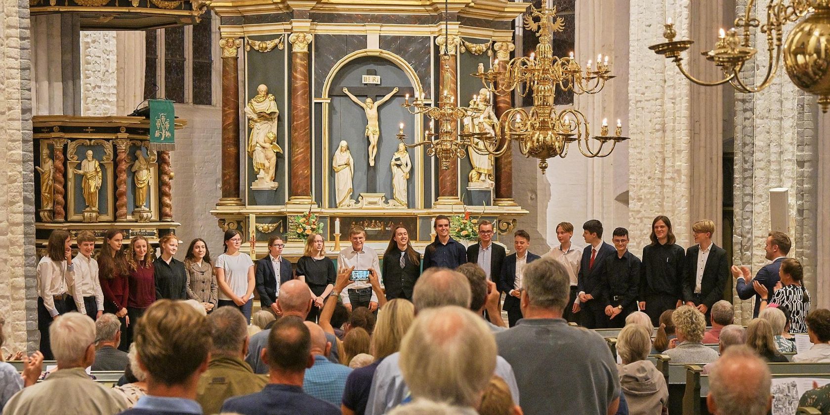 Morgen- und Abendandachten des 18. Stader Jugend-Orgelforums, &copy; St. Cosmae Kirche