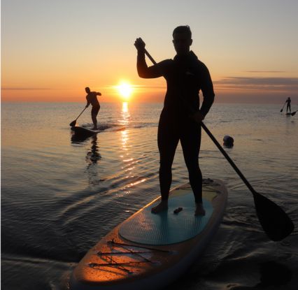 SUP Sunrise Tour, © Surfschule Dahme