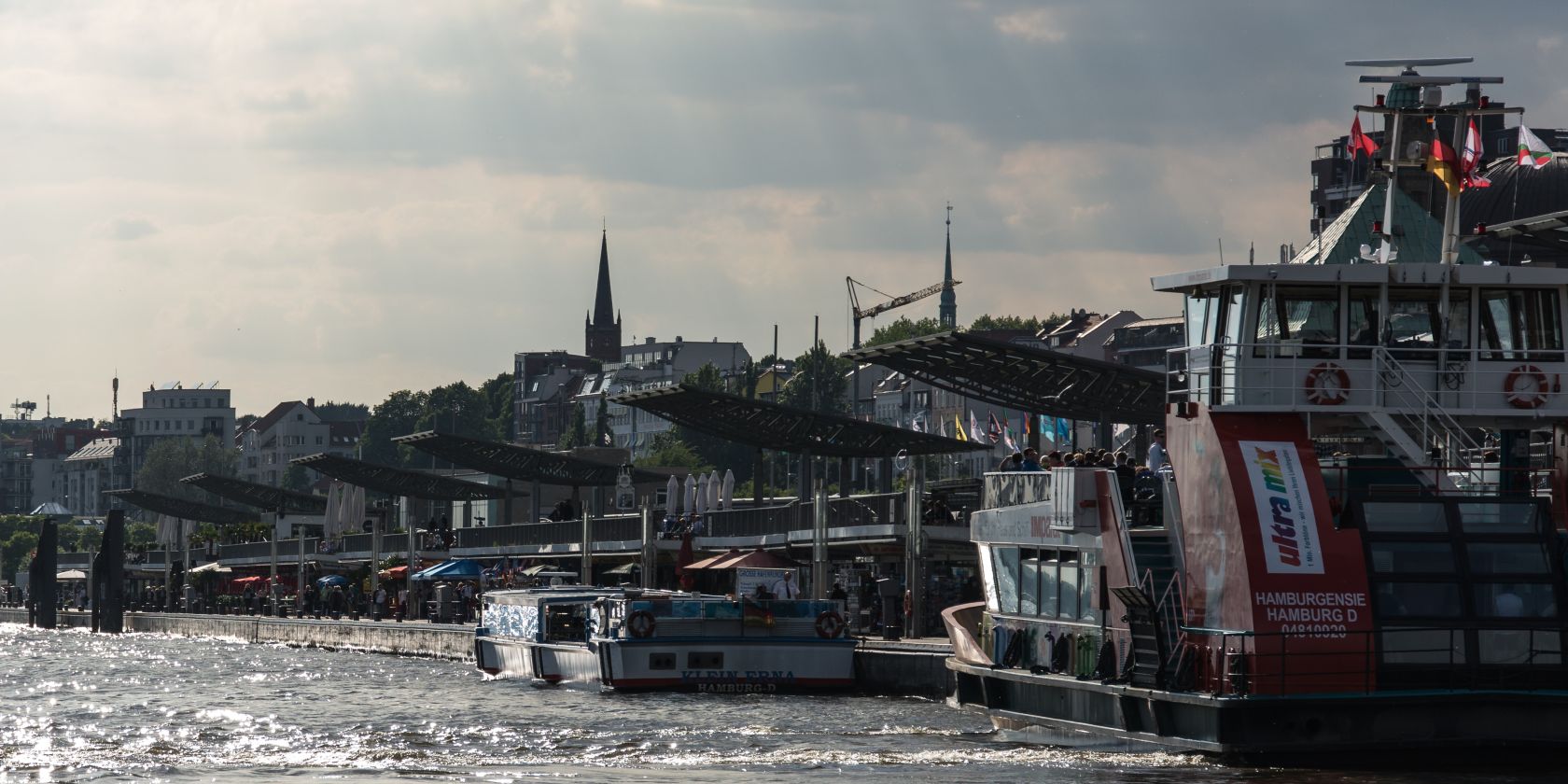 St. Pauli Landungsbrücken, © Johannes Beschoner