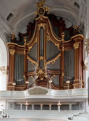 Große Orgel / Steinmeyer, © St. Michaelis