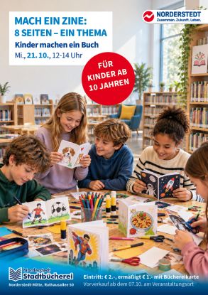 Plakat Zines FREI BPV, &copy; Stadt Norderstedt