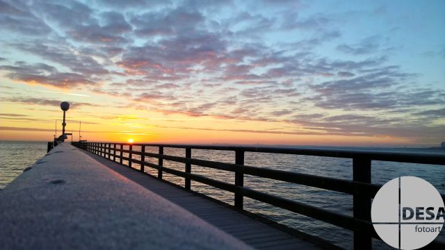Seebr&uuml;cke Haffkrug, &copy; Detlev Sarau / DESAfotoart