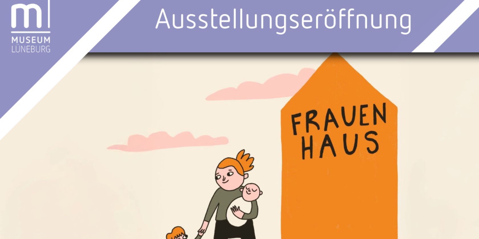Ausstellung zum Jubiläum "45 Jahre Frauenhaus Lüneburg", © Slinga Illustration / Frauen helfen Frauen e.V. Lüneburg