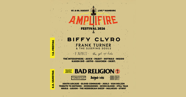 Amplifire Festival - Vol. 1 - Kombiticket, &copy; links im Bild