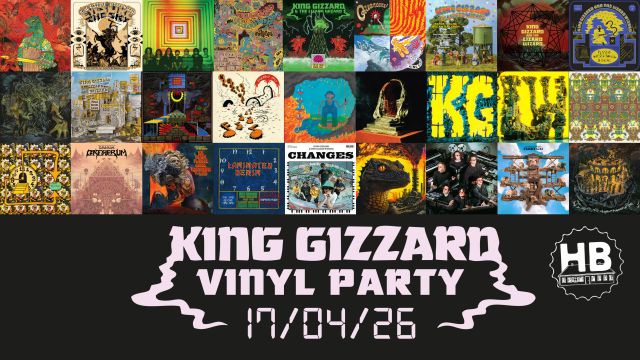 King Gizzard Vinyl Party 17/04/26, &copy; Jason Galea