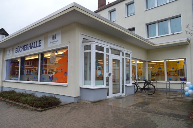 Die Bücherhalle Finkenwerder, © Bücherhallen Hamburg