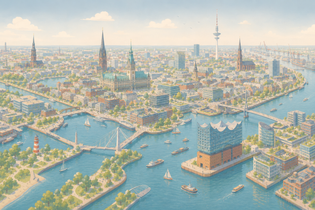 Symbolbild verschiedene Spielst&auml;tten in Hamburg, &copy; Hamburg Tourismus