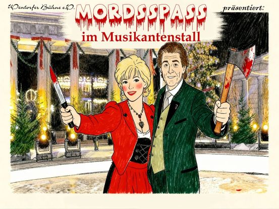 Mordsspa&szlig; im Musikantenstall, &copy; Wentorfer B&uuml;hne e.V.