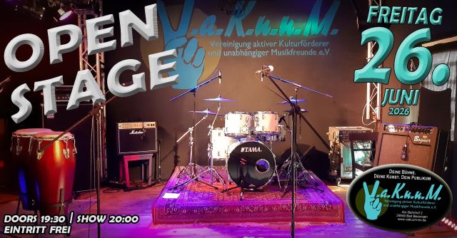 OPEN STAGE im VaKuuM, &copy; arteRalfo