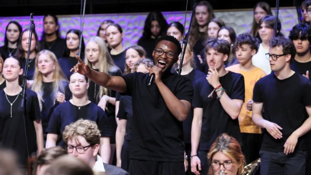 The Young ClassX Ch&ouml;re & Orchester, &copy; Marcus Kr&uuml;ger