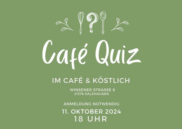 quiz, © Café&Köstlich