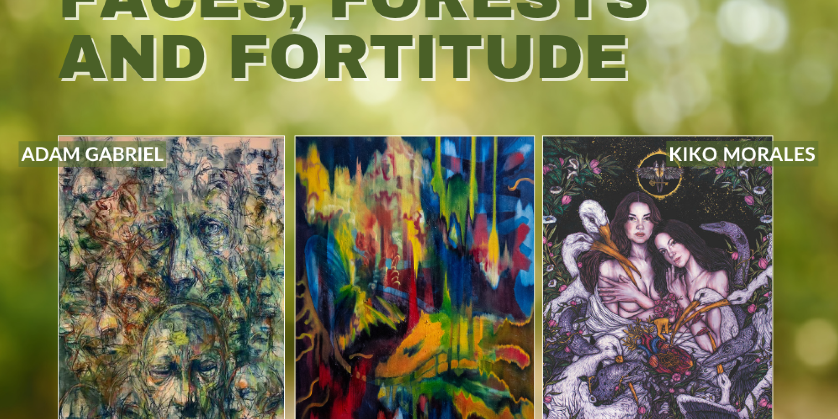 Faces, Forests and Fortitude-Abendblatt, © Pashmin Art