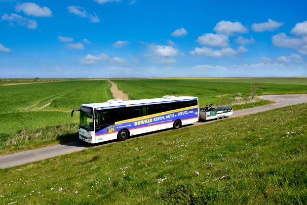 Mit dem Elbe-Radwanderbus auf Tour - Linie 1, © Tourismusverband Landkreis Stade/Elbe e.V.