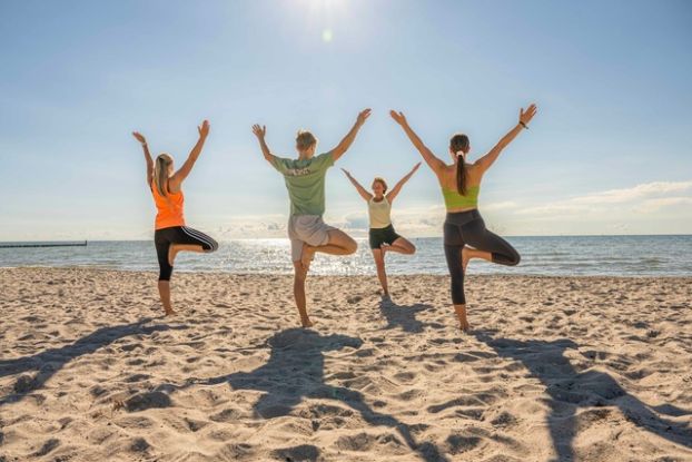 Sport: Yoga mit Sabine Matzen, © Oliver Franke