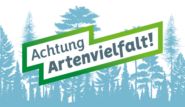 achtungartenvielfalt, &copy; FEdA (Logo), Can Stock Photo / macrovector (Hintergrund)