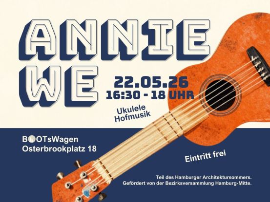 Annie We Eintritt frei Konzert Bootswagen, &copy; BOOT e.V. Hamburg