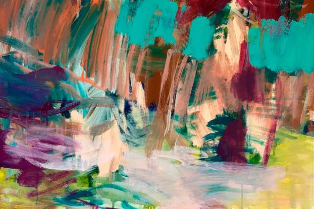 about-a-denish-beach-8_2025_72x80cm_acrylic-on-canvas_quer, &copy; Helga Maria Albrecht