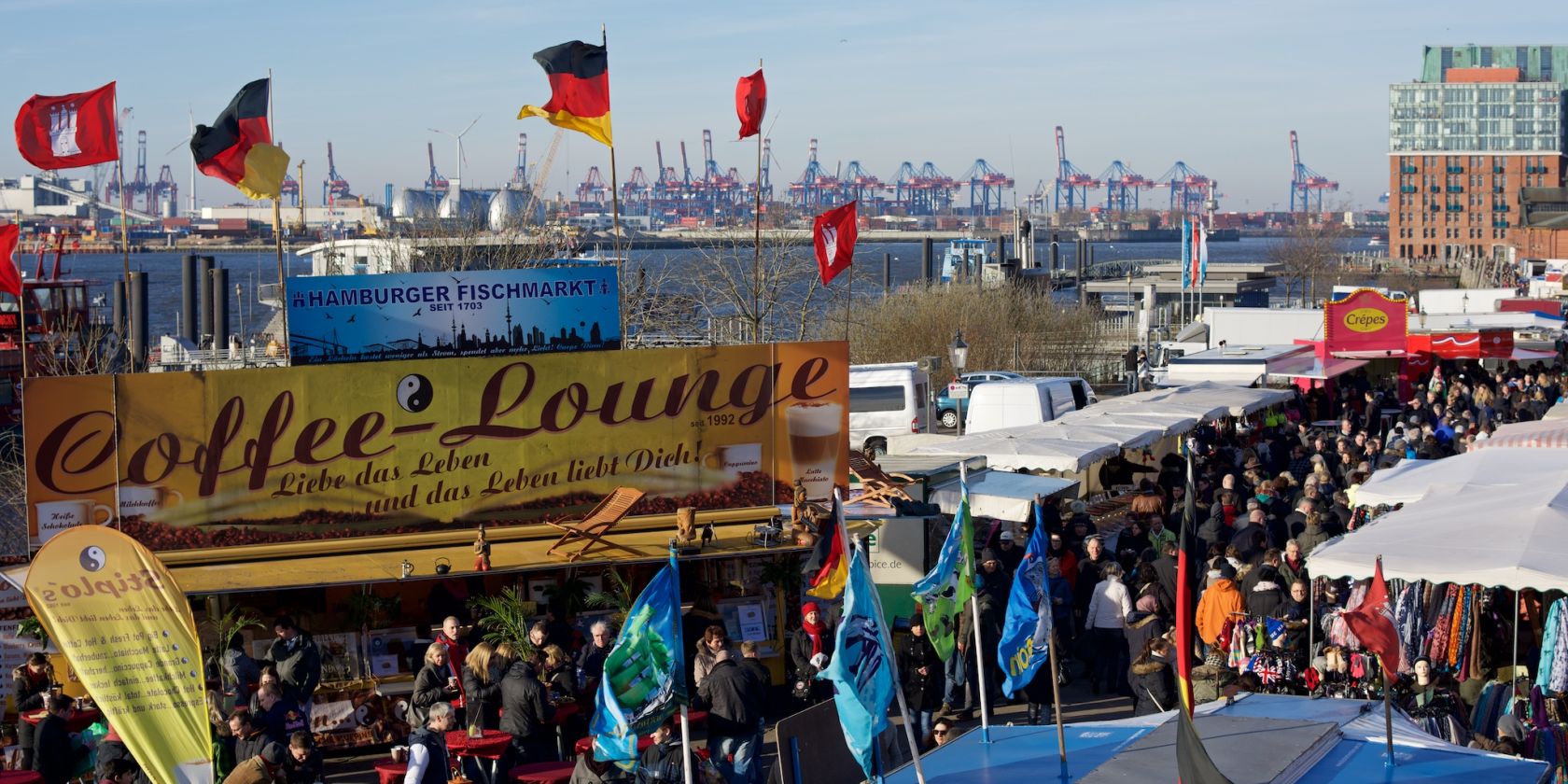 Fischmarkt Hamburg, &copy; Johannes Leistner