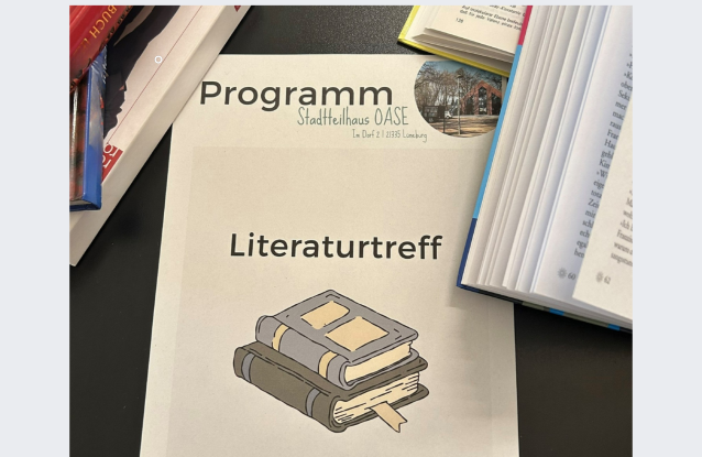 Texte teilen und verweilen - Gespr&auml;chskreis rund um Literatur, &copy; Jasmin Strecker