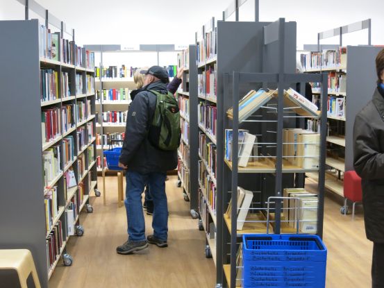 Die Bücherhalle Bergedorf, © Bücherhallen Hamburg