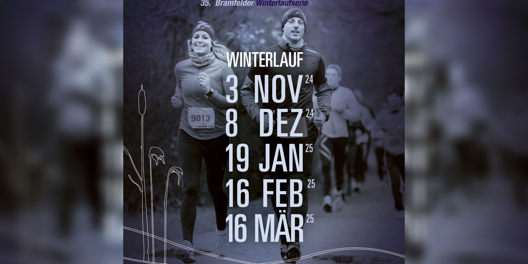 Bramfelder Winterlaufserie 2024/25, © BMS Die Laufgesellschaft mbH