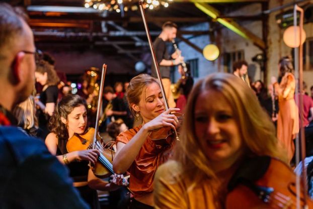 Stegreif Orchester - feel:free @JazzHall, © Andreas Beetz