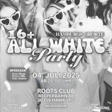 All White Party 16+, © links im Bild