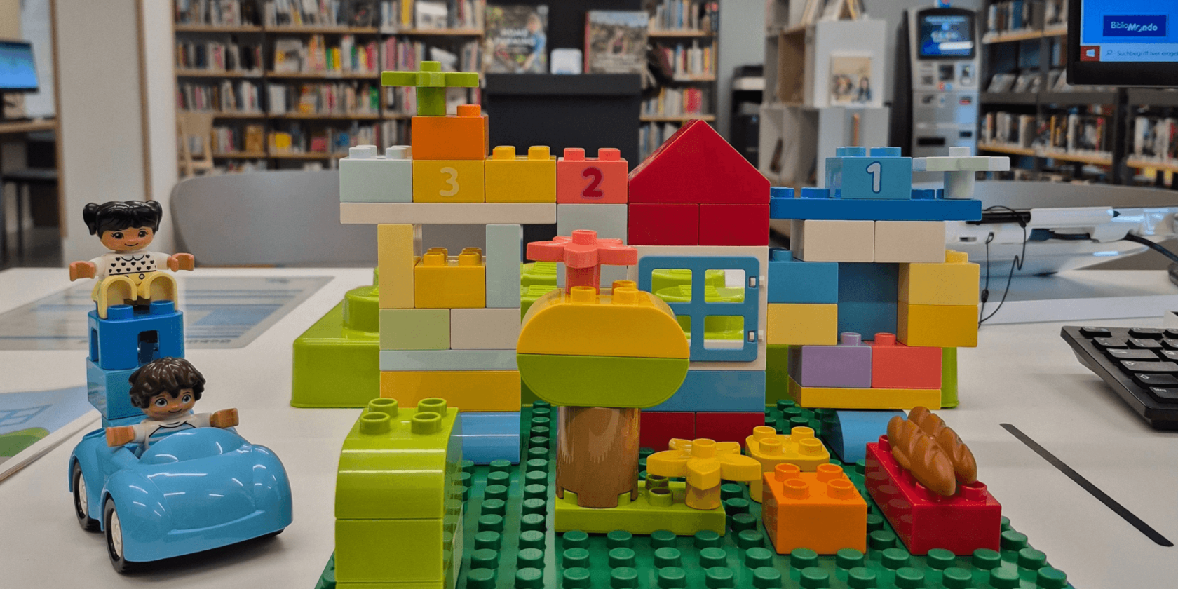 Kleiner LEGO-DUPLO-Nachmittag der Bücherhalle, © Bücherhallen Hamburg