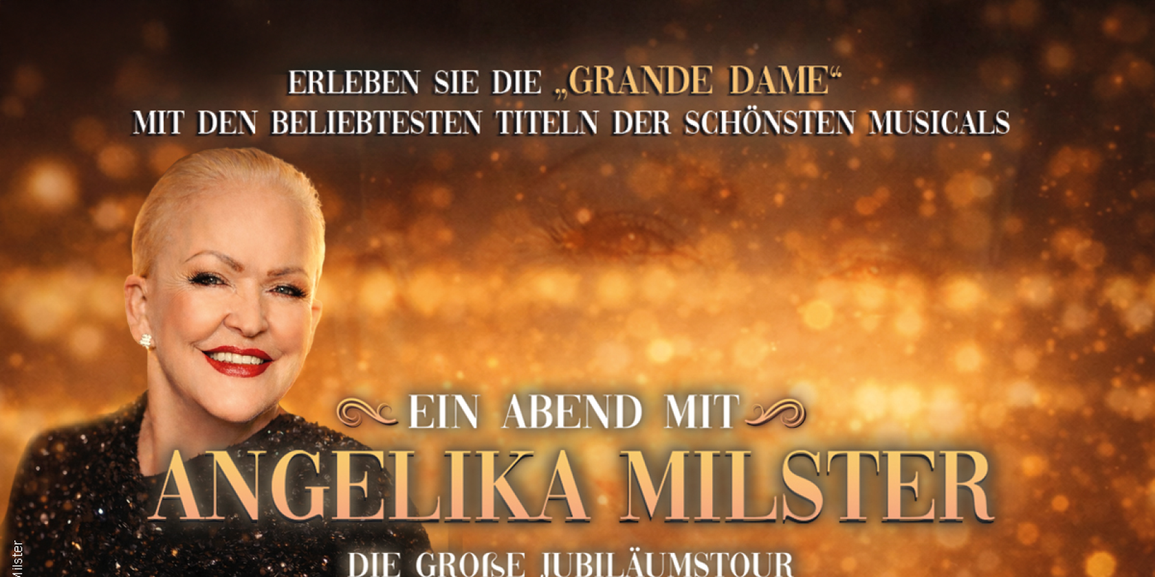 Ein Abend mit Angelika Milster - Jubil&auml;umstournee, &copy; links im Bild