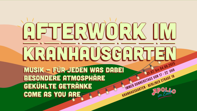 Afterwork Kranhausgarten-4-AKV VA Bild, © Henrik Pohlmann