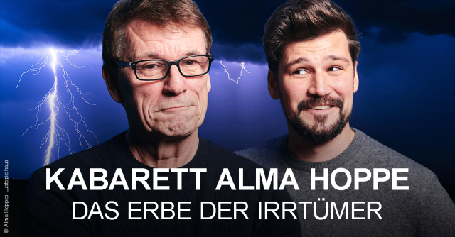 Kabarett Alma Hoppe - Das Erbe der Irrt&uuml;mer, &copy; links im Bild
