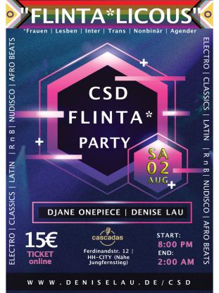 CSD FLINTA PARTY 2.8-web, © Freepik