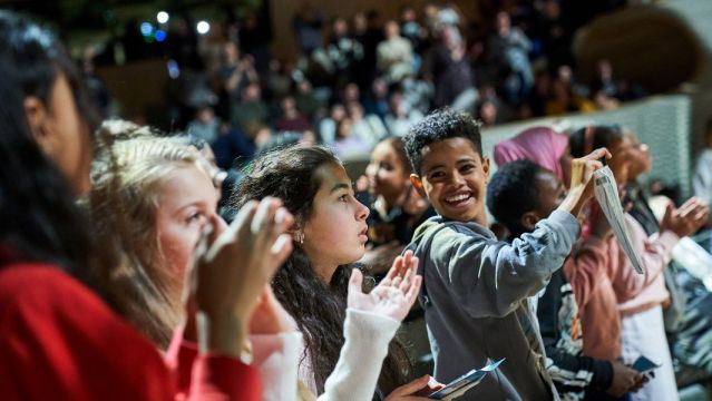 Schulkonzert &raquo;Rune Thorsteinsson Patchwork&laquo;, &copy; Claudia H&ouml;hne