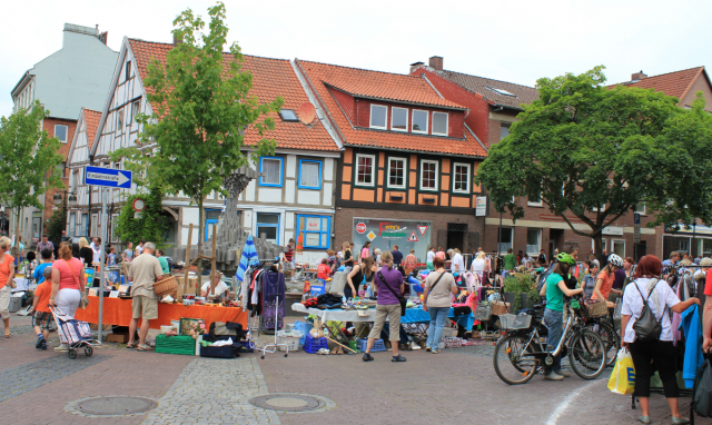 Flohmarkt, © Hansestadt Uelzen