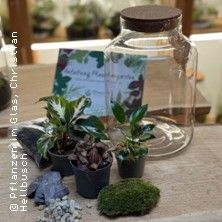 Flaschengarten Workshop, &copy; links im Bild