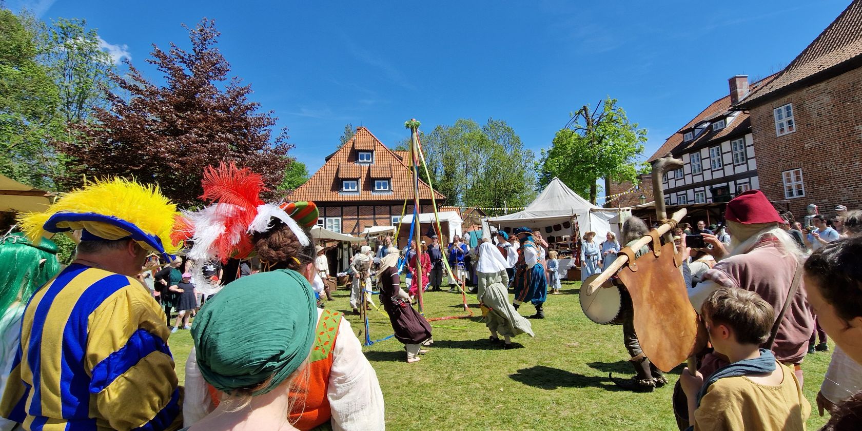Walpurgisfeier und Burgfest auf Burg Bodenteich, &copy; Kurverwaltung Bad Bodenteich , T. Nowotny