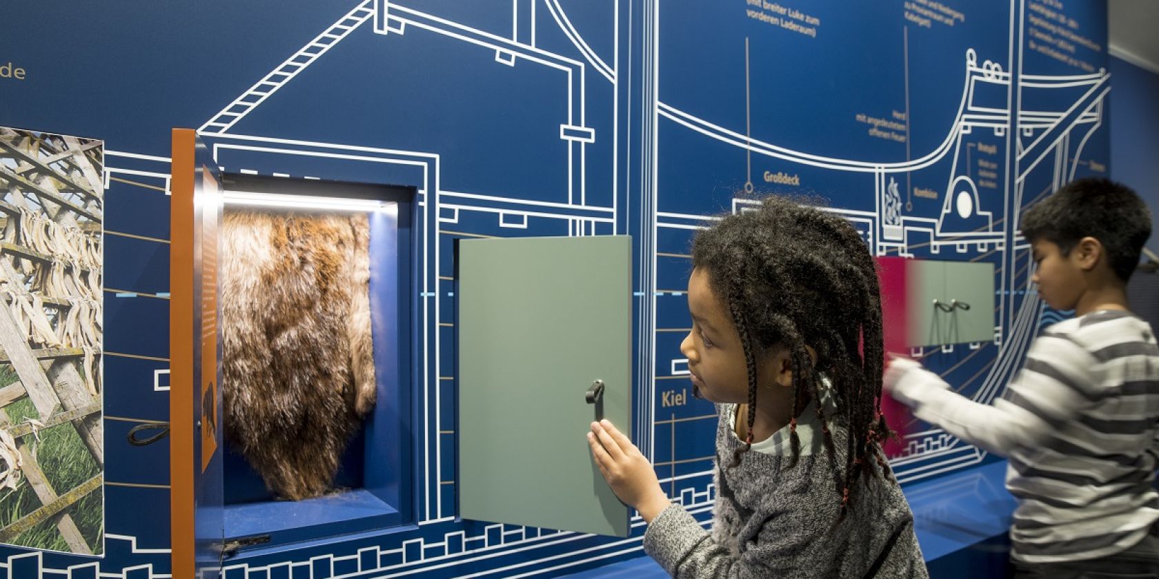 Kinder in der Dauerausstellung des Ostpreußischen Landesmuseums, © Ostpreußisches Landesmuseum