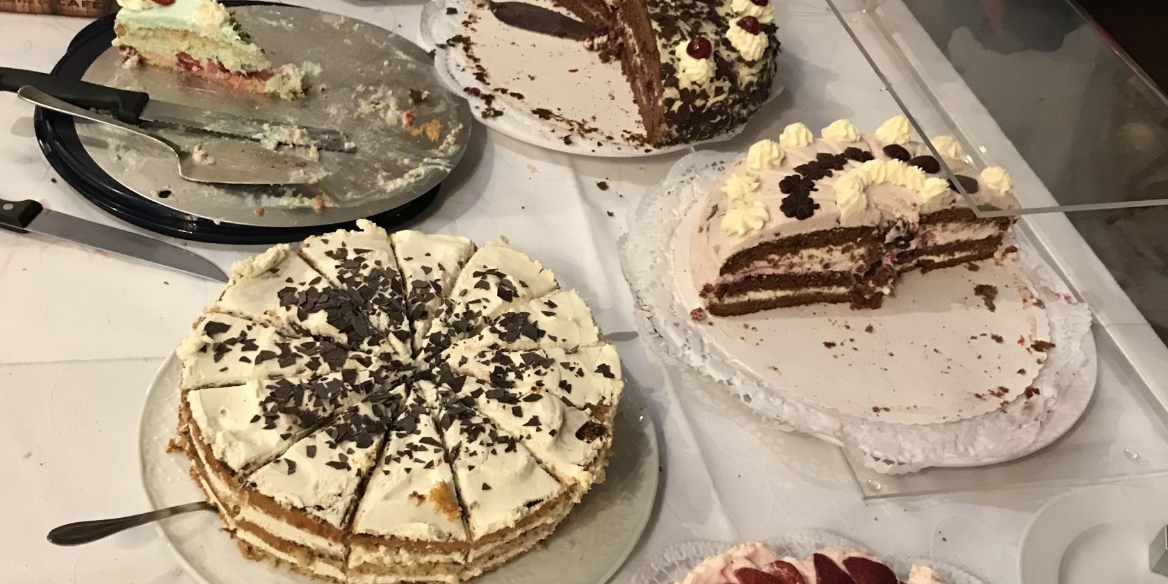 Tortenbuffet, &copy; Katja Kruse