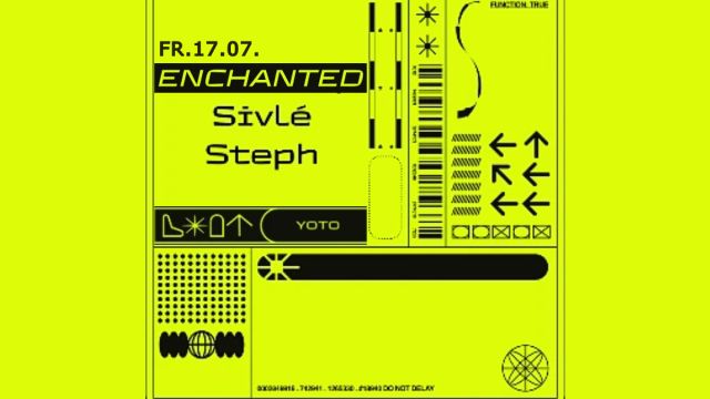 Flyer Enchanted, &copy; Enchanted