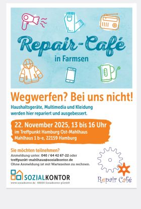 Repair Café Farmsen, © ÖA Sozialkontor