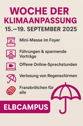 Woche der Klimaanpassung am ELBCAMPUS, © EnergieBauZentrum