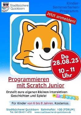 Scratch, © Stadtbücherei Quickborn/ Scratch Foundation
