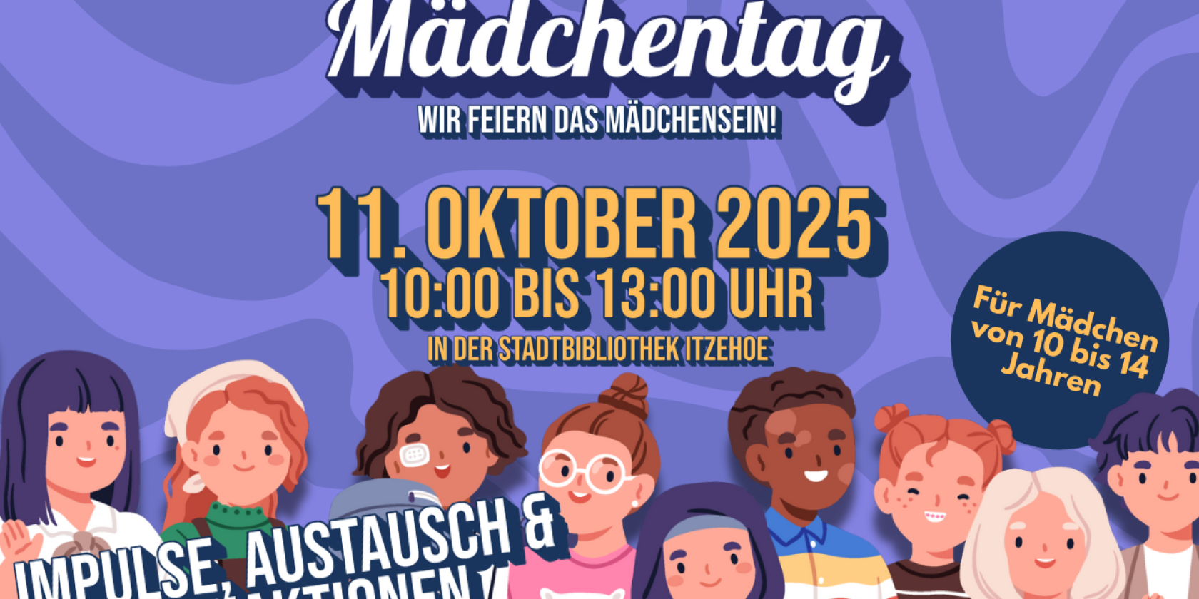 25.10.11 Internationaler Mädchentag OPAC, Website, © Stadtbibliothek Itzehoe