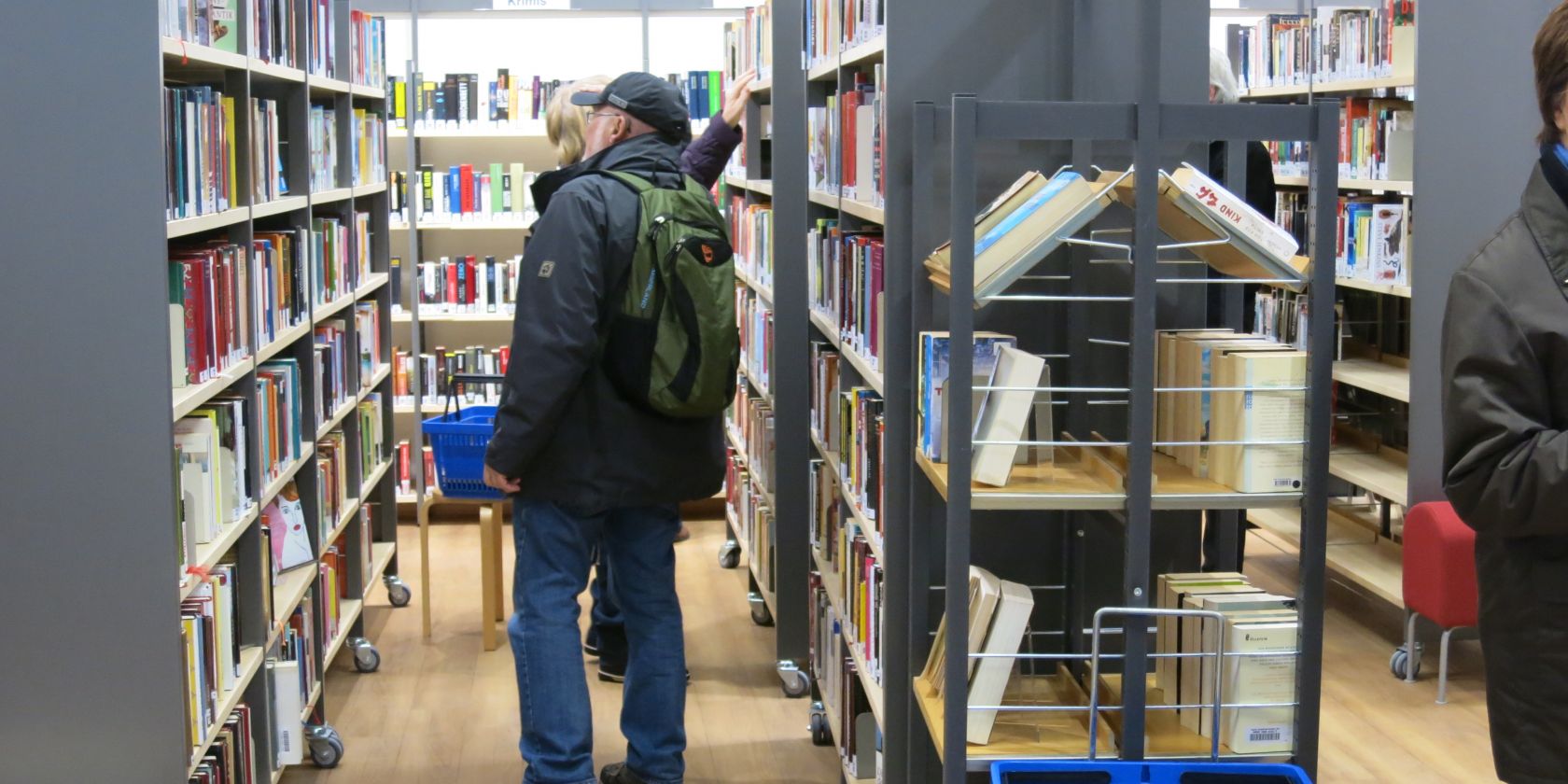 Die Bücherhalle Bergedorf, © Bücherhallen Hamburg