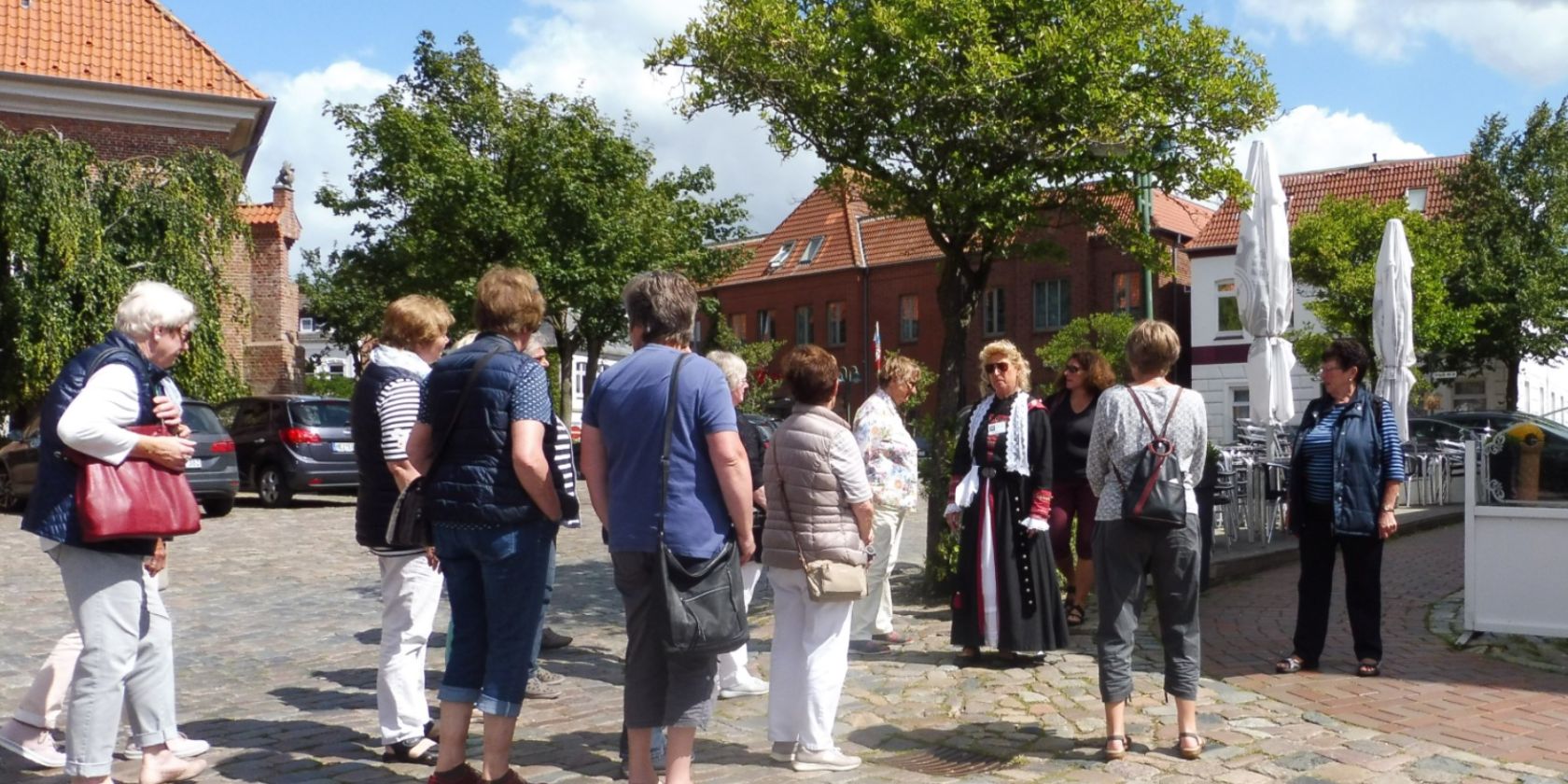 Historische Stadtführung zum Thema "Dithmarscher Geschlechter", Wesselburen, © K. Hagge