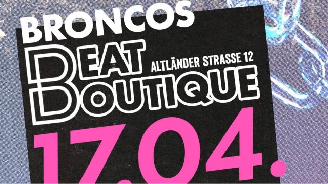 Flyer der Veranstaltung, &copy; Beat Boutique