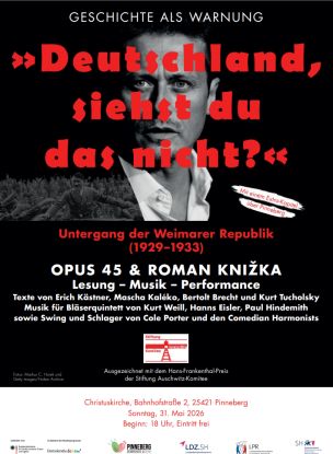 Plakat Literaturkonzert, &copy; Demokratie Leben!